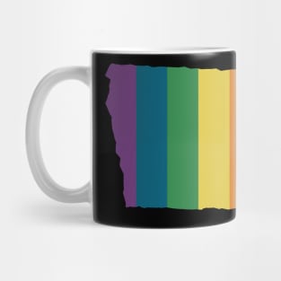 Iowa State Rainbow Mug